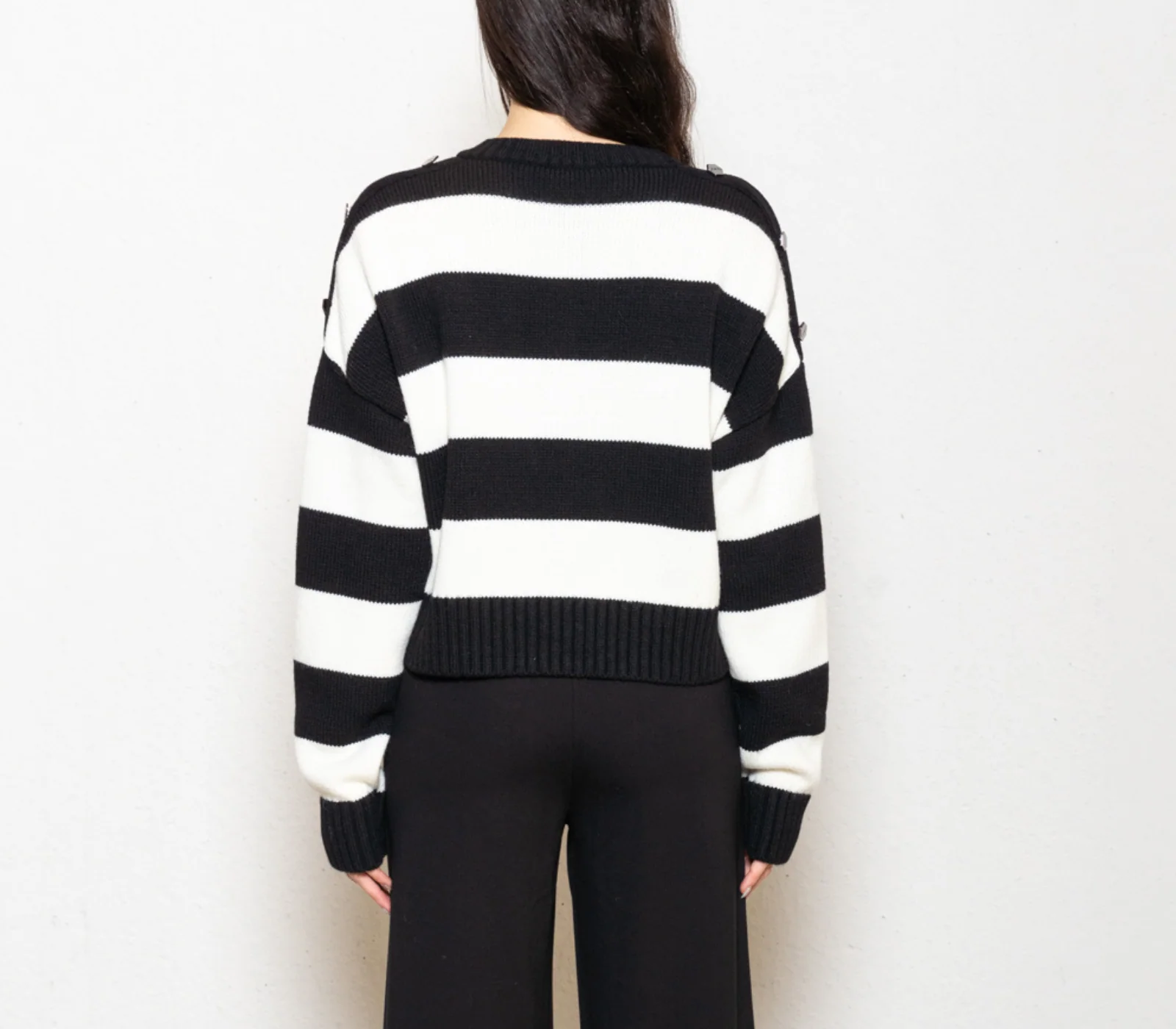 PULLOVER A RIGHE 4018 - Image 4